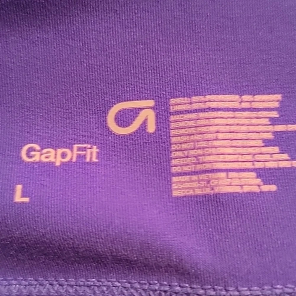 GAPFIT GAP BLUE SPORTS BRA (sz lg) - Picture 4 of 4